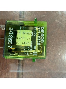 继电器G7T-1122S,24VDC,绿色透明外壳,4议价产品