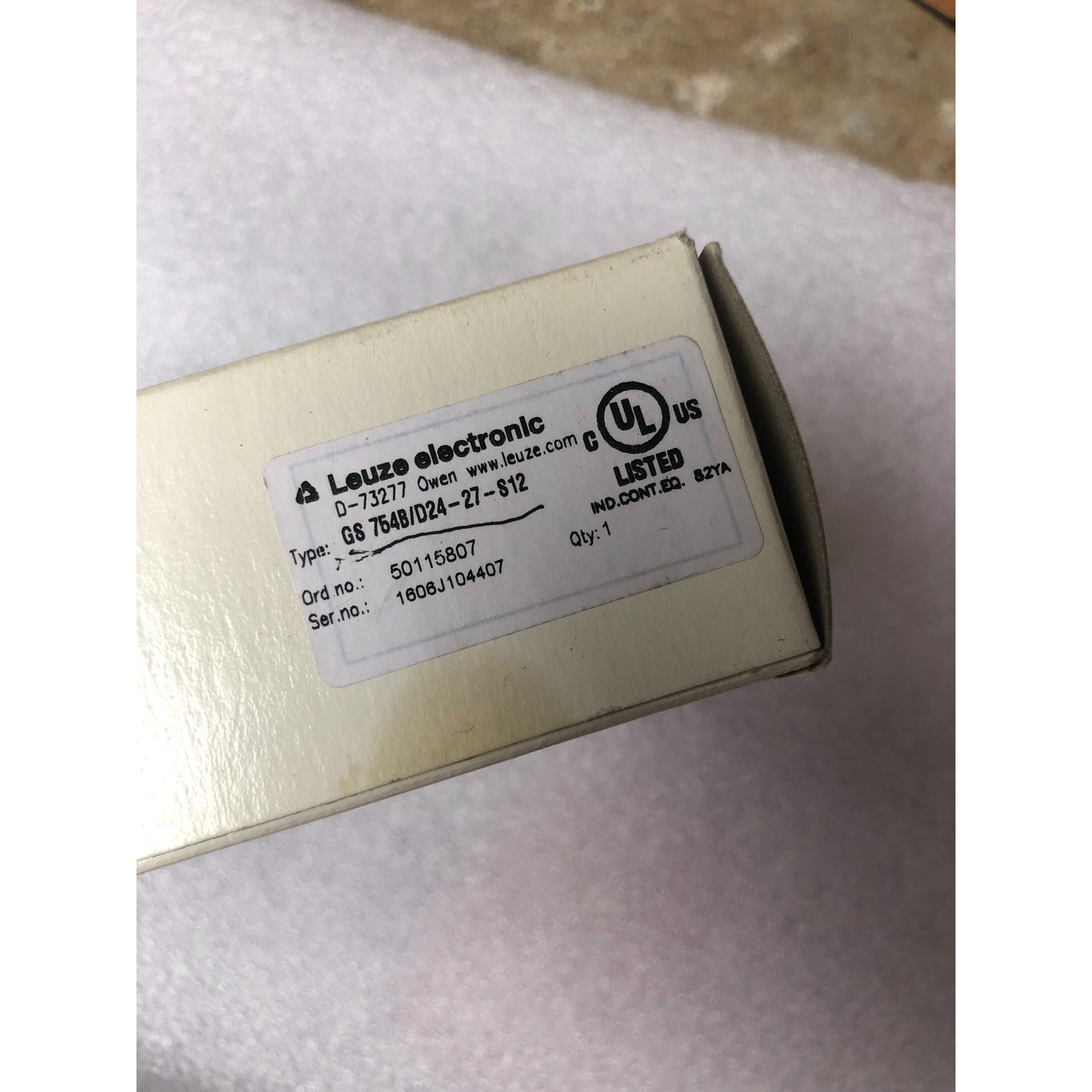 劳易测 LEUZE  GS754B/D24-27-S12 U议价产品