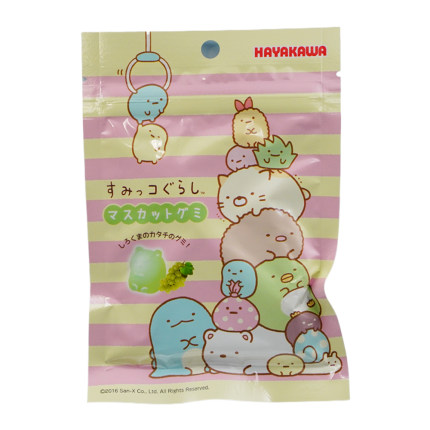 早川制果青葡萄味软糖40g/袋 角落生物软糖日本进口零食软糖QQ糖