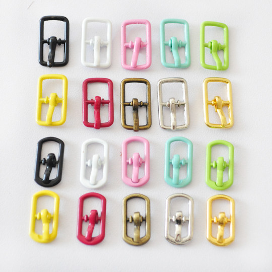 미니 벨트 버클 일본 버클 캔디 색상의 인형 DIY 수제 인형