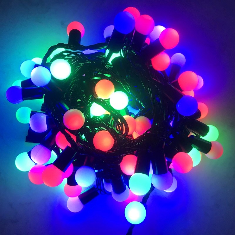 变色LED防水小灯泡彩灯圆球闪灯串灯户外满天星婚庆节日装饰灯串,节庆用品/礼品,装饰灯,淘宝优惠券,粉丝福利购,淘宝优惠卷