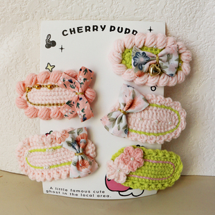 一个不卖 包邮 纯手工彩色掰掰夹发夹发饰 两个 10元