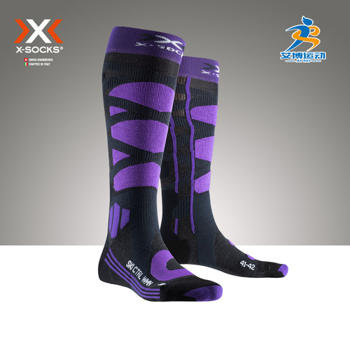 保暖透气高筒滑雪长袜