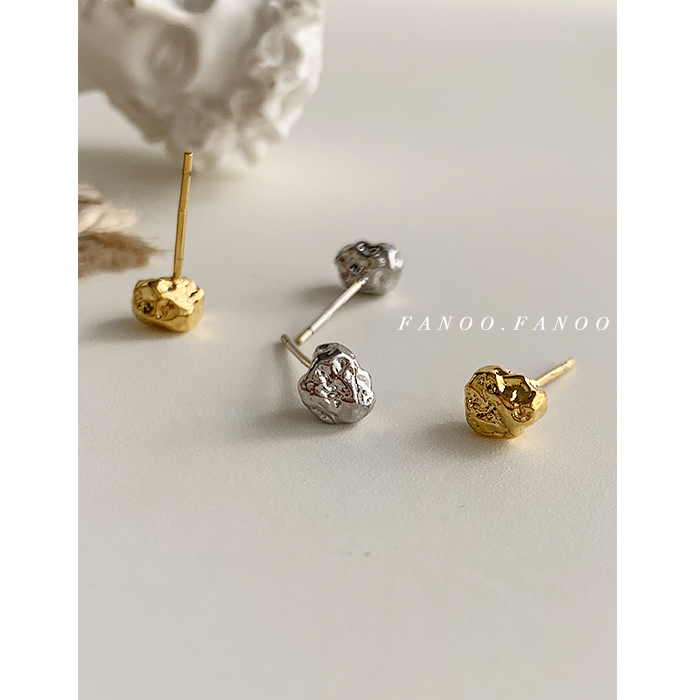 个性925银针耳钉小众耳环耳饰