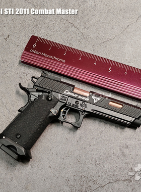 合金帝国1:3战术大师2011COMBATMASTER合金枪模玩具钥匙扣不可射