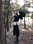 高腰显瘦A字裙2022秋 加厚针织时髦不规则半身裙 晚时光 秒杀