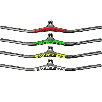 SYNCROS碳纤维山地自行车一体燕把直把立管负8 17 25度可装码表架