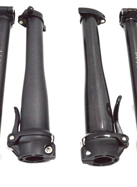 折叠车立管全碳纤维龙头头管SP8伸缩把立适合28.6前叉25.4 mm车把