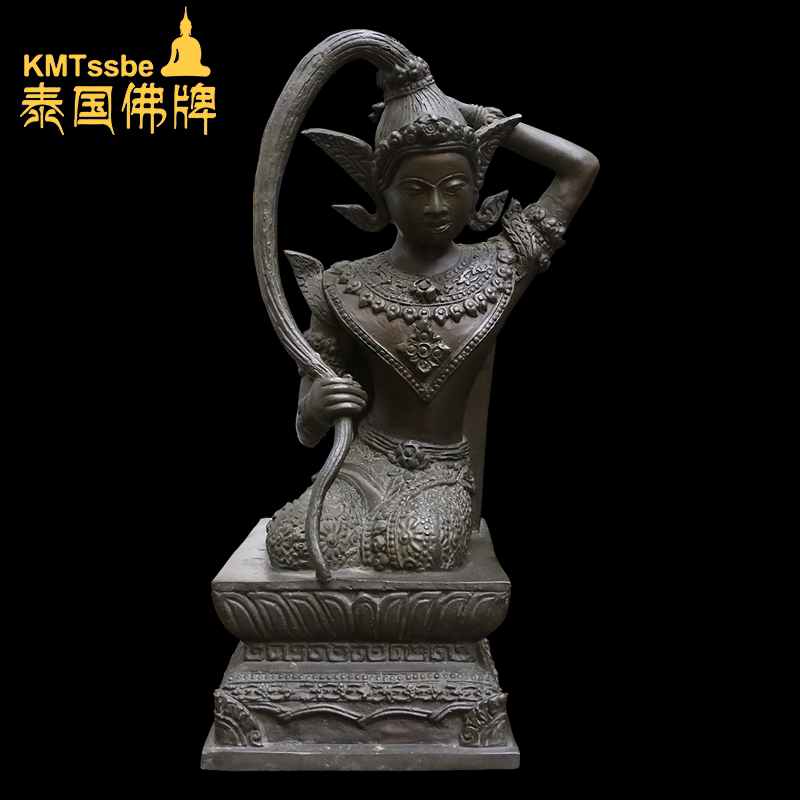 泰国佛牌真品 龙婆通丹 2546年一期大地女神 地天 大模供奉型