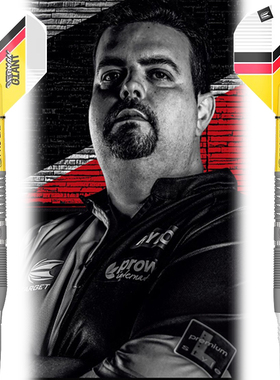 TARGET探极飞镖德国巨人克莱门斯 G2 90%专业钨钢软式19硬23g飞镖