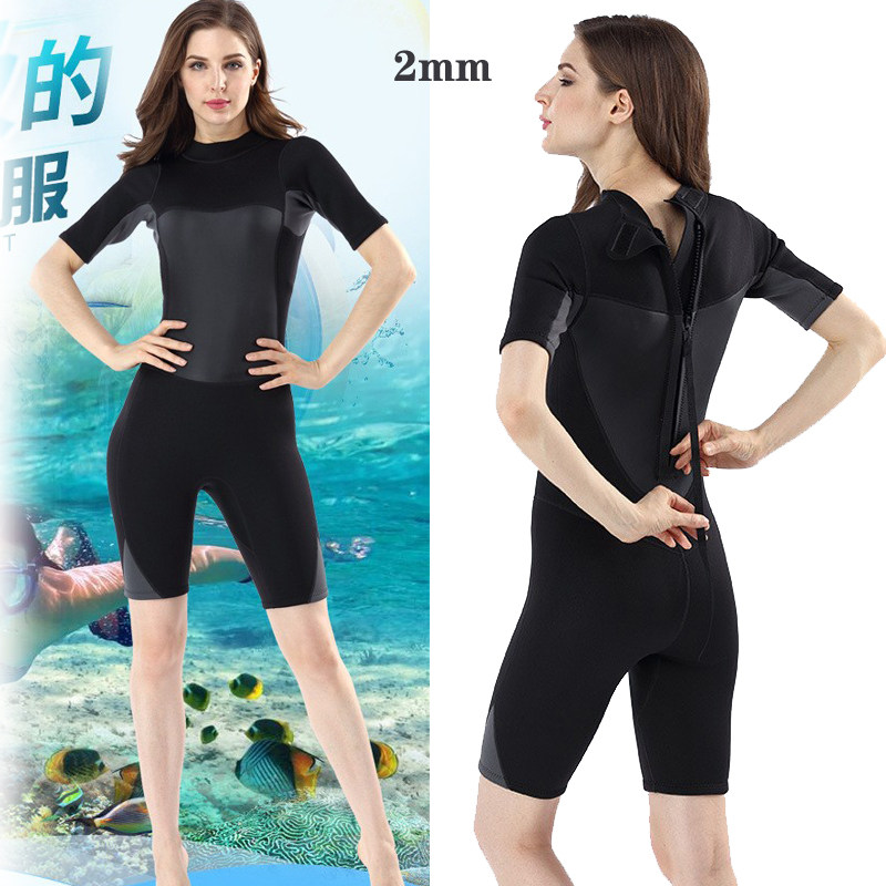 游泳潜水服MYLEDI冲浪短款女士