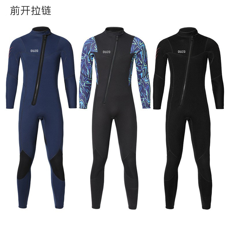 浮潜潜水服MYLEDI冲浪衣长袖加厚