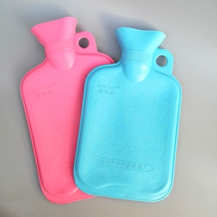 正品 博特奥牌橡胶热水袋加厚防爆灌水热水袋暖手宝冲水捂手宝暖宫