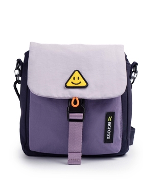 ACROSS潮牌手机包女斜挎2025新款轻便迷你小包男士随身小挎包撞色