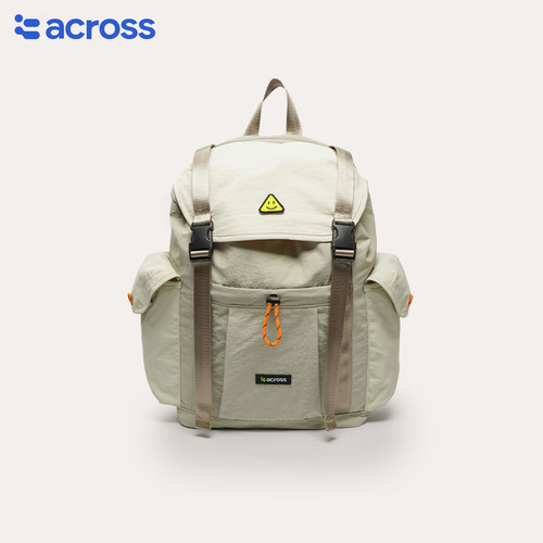 ACROSS翻盖大容量防水轻便双肩包