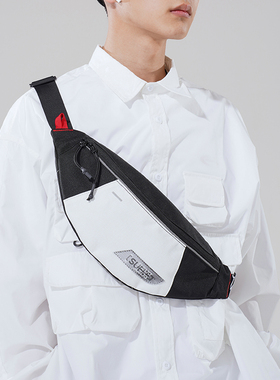 ACROSSxSUELTA 潮牌腰包男女士骑行运动斜挎背挎包通勤轻便胸前包