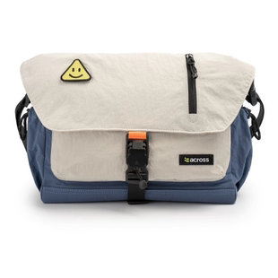 ACROSS背包斜挎包男学生通勤休闲户外骑行轻便防水单肩邮差包电脑