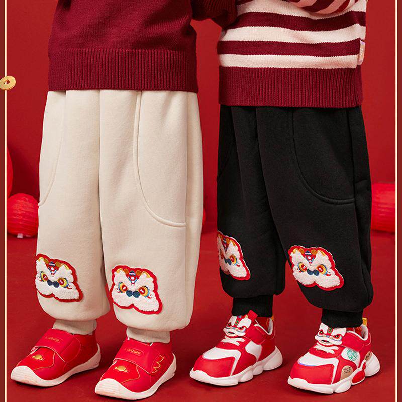 婴儿拜年服男童加绒加厚长裤子儿童新年冬装秋冬女童宝宝过年棉裤,童装/婴儿装/亲子装,裤子,淘宝优惠券,粉丝福利购,淘宝优惠卷