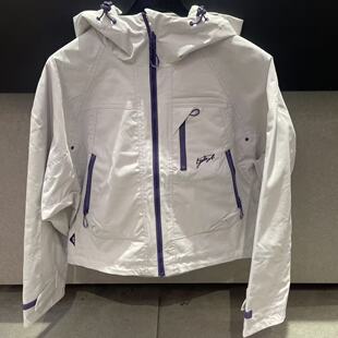 安踏2026春关晓彤同款女无氟防泼水外套夹克服梭织上衣162618604
