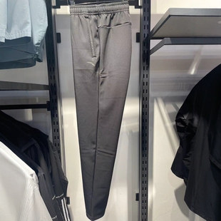 安踏男裤2024冬季新款运动裤加绒保暖直筒散口梭织长裤152447505N