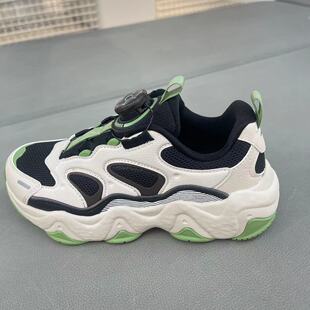 安踏儿童2025冬季新款男大童墩墩鞋耐磨防滑运动休闲鞋312548807