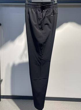 安踏舒乐裤丨2025冬季男士运动长裤防水加绒休闲直筒裤152547510N