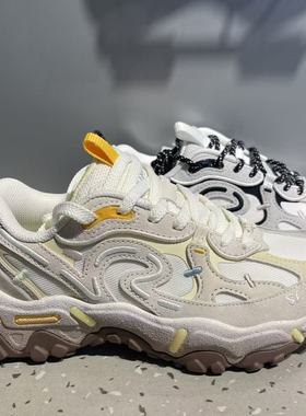 安踏SV2025冬季曲奇COOKIE女百搭潮流休闲运动老爹鞋 122548807VS