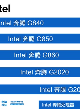 Intel/英特尔 G2030 CPU 3.0G G2020 G2130 G850 G860 1155 盒装