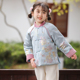 儿童唐装 加棉外套改良中国风汉服 拜年服古装 女宝宝冬季 2025新款