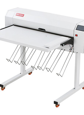 震旦AD-4000叠图机A0纸叠纸机触摸屏工程图纸折页机绘图纸对折机