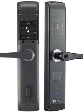 歌派（GEPAD）指纹锁 智能锁防盗门指纹密码锁电子锁 P6 红古铜