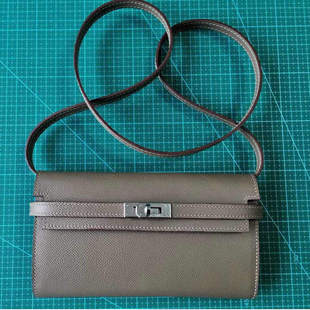 手工定制手掌纹 凯丽mini小包 材料包 H家EPSOM皮料男友女友礼物