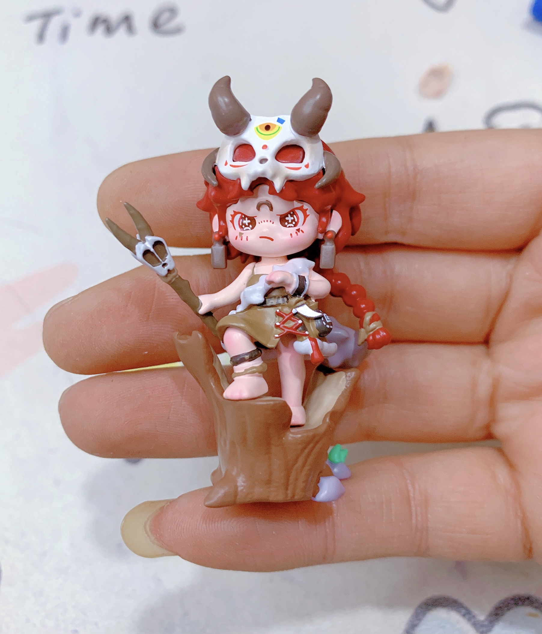 散货二创PU磁吸废土部落Dora大表姐公仔配件