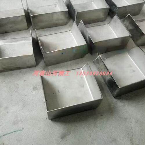 方型不锈钢簸箕 煤质簸箕 煤炭簸箕 实验室制样分样辅助工具定做