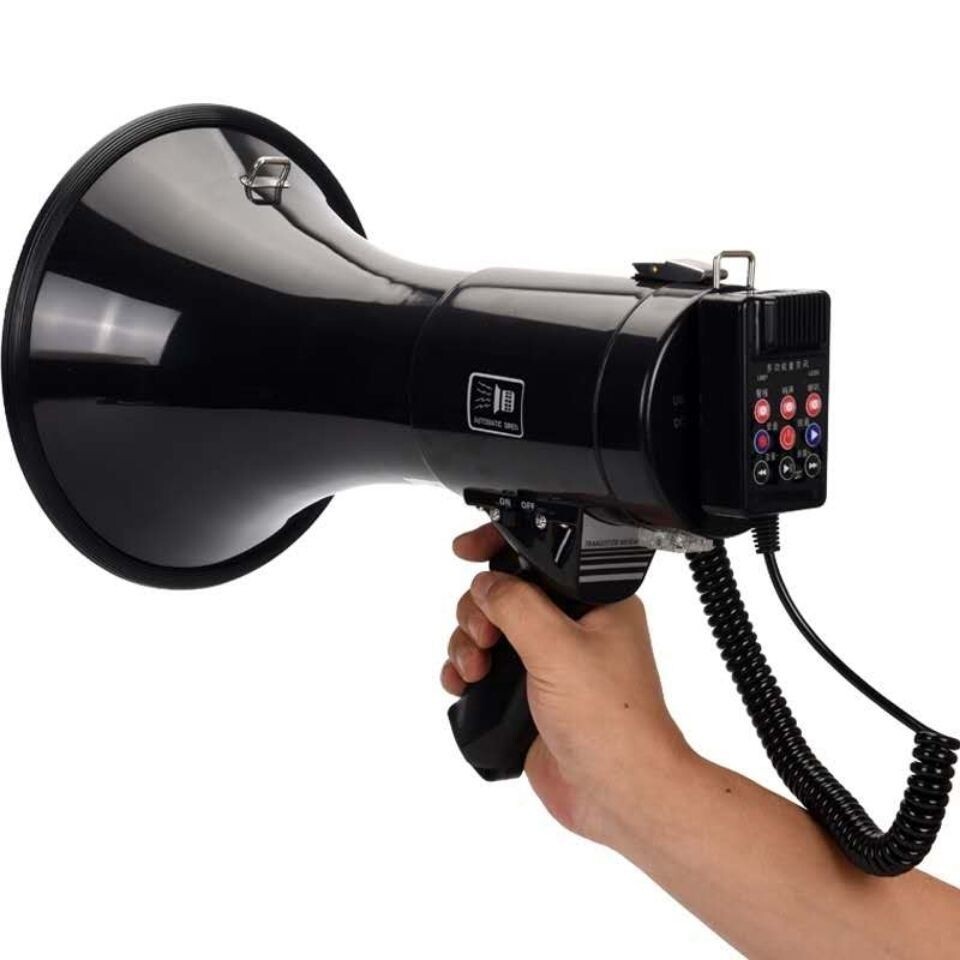 大声公50W手持喊话器户外宣传扩音器