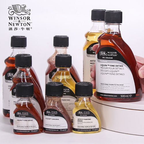 经典丽坤亮光胶质/细节绘画媒介