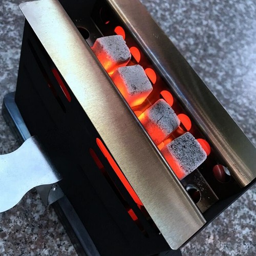 酒吧水烟配件椰壳炭炉烧炭器引火炭炉子charcoal burner