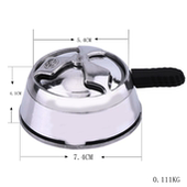 大中小水烟壶陶瓷碗阿拉伯烟锅套装 shisha炭碗陶土配件 hookah