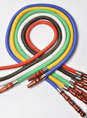 酒吧水烟管全套大小通用1m水烟皮管阿拉伯吸管hookah水烟配件