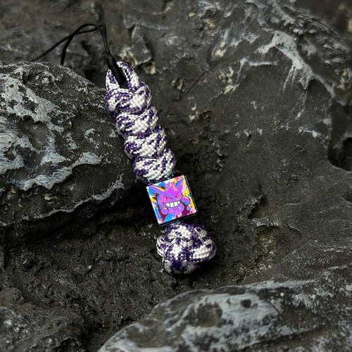 TiFire彩钛馆【幽灵耿鬼】卡通钛合金尾坠EDC伞绳吊坠尾绳坠刀坠