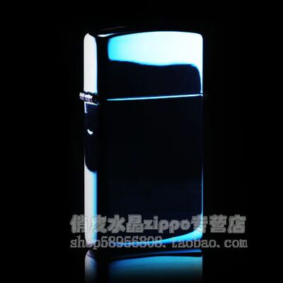 水晶女士纤巧镜面zippo打火机