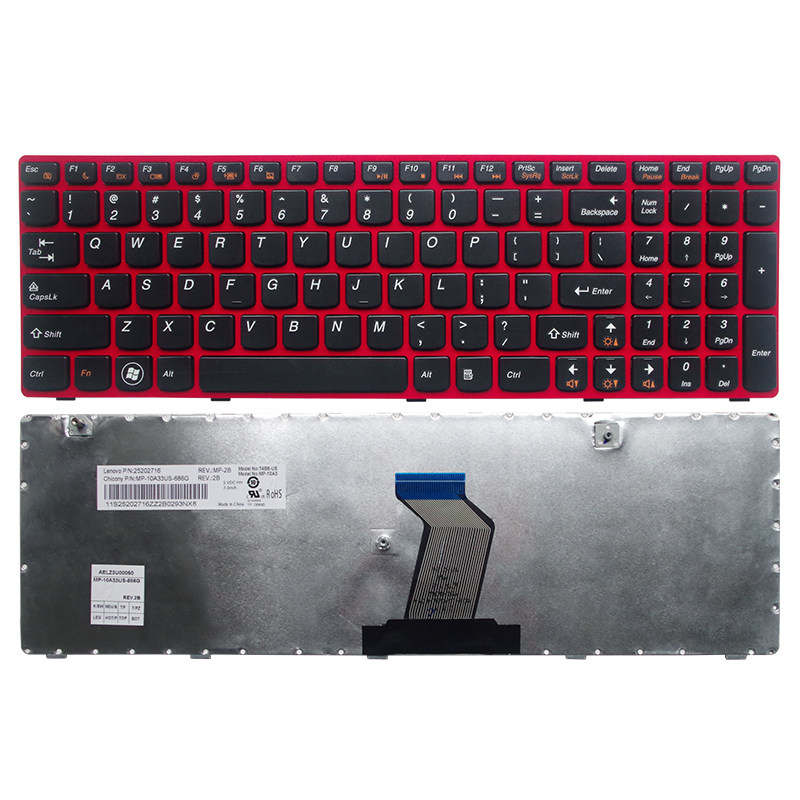 레노버 G580 G580A|AM G585 G585G|A Z580 Z580A Z585AM 키보드 G590에 적합