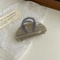 Danish Evita Peroni hair clips with a high-end acetate grip for women, featuring shark hair clips on the back of the head thumbnail 6