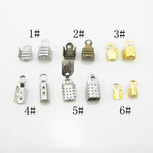 diy蛇骨链卡扣扁皮绳
