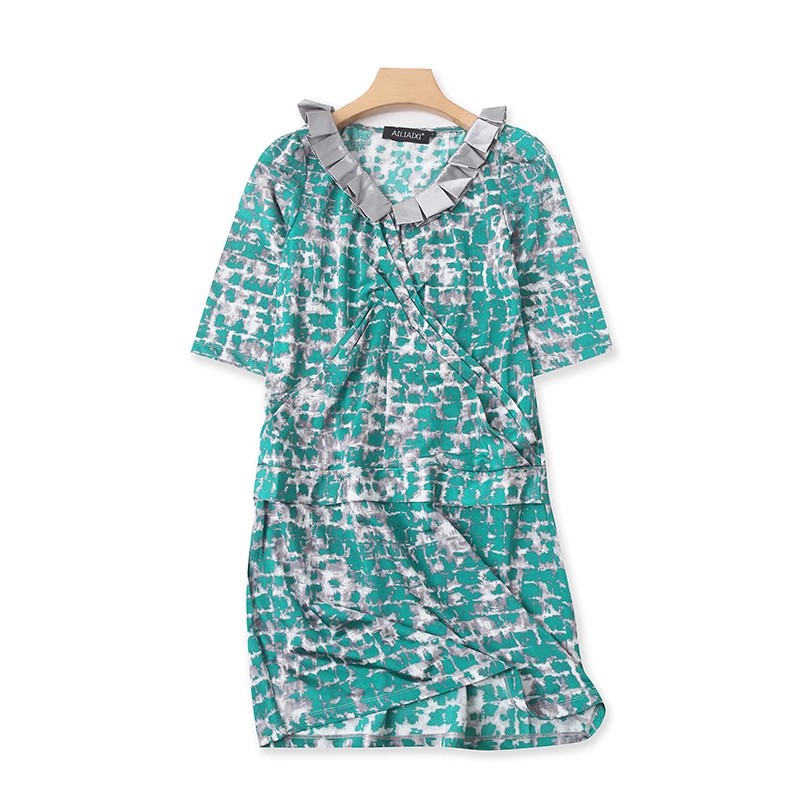 百搭碎花连衣裙印花裙