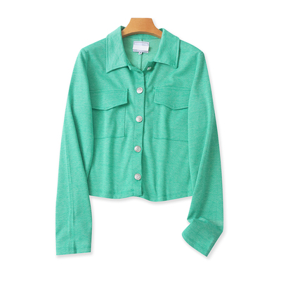 爱丽爱熙百搭短款上衣外套外套