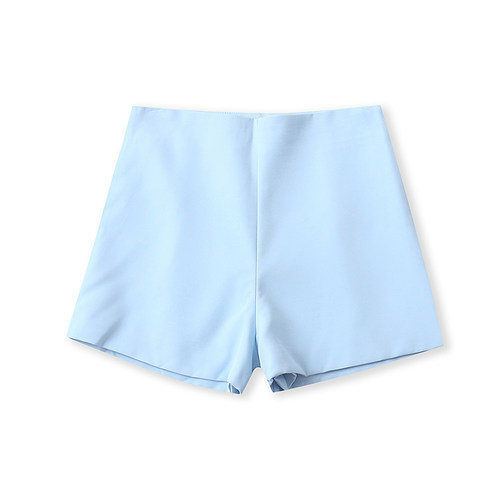 夏季高腰阔腿显瘦休闲短裤女款