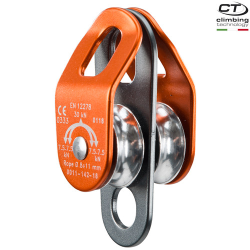 意大利 CT Climbing Technology UP ROLL 迷你高效双滑轮