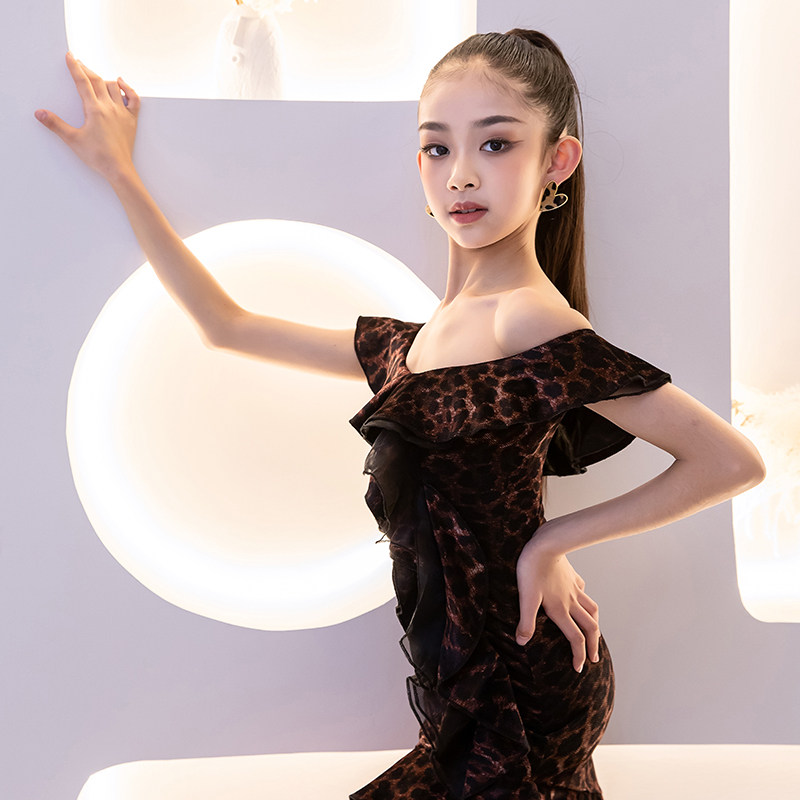 星辰舞拉丁舞练习套装舒适合身款