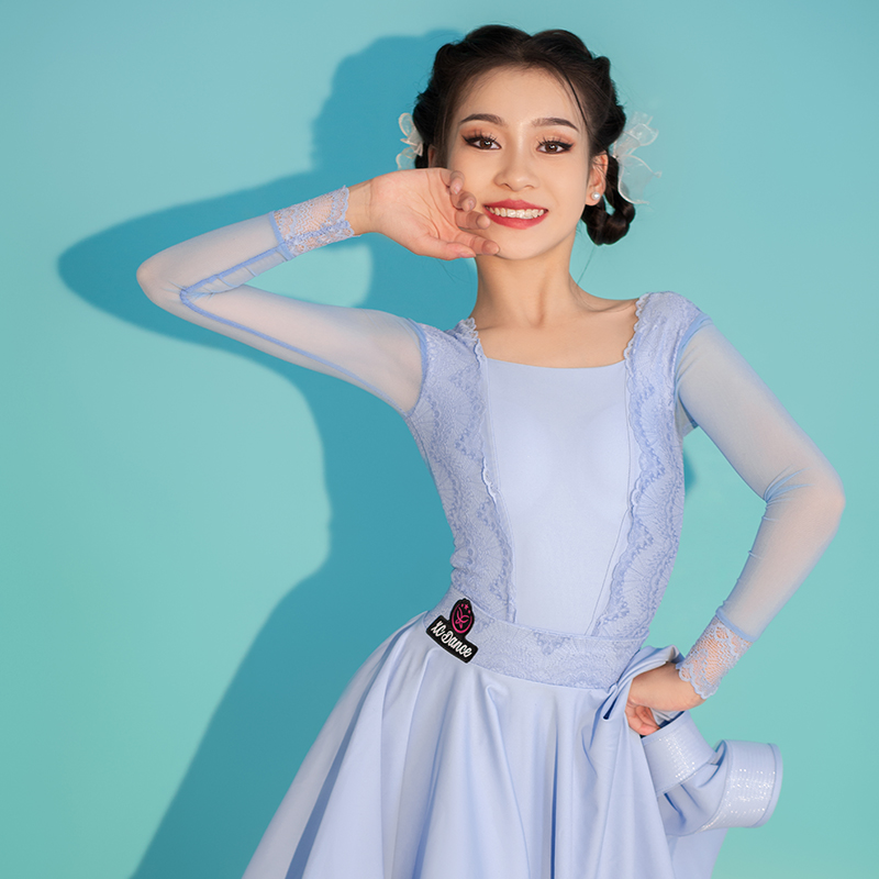 星辰舞服拉丁舞练习套装气质款